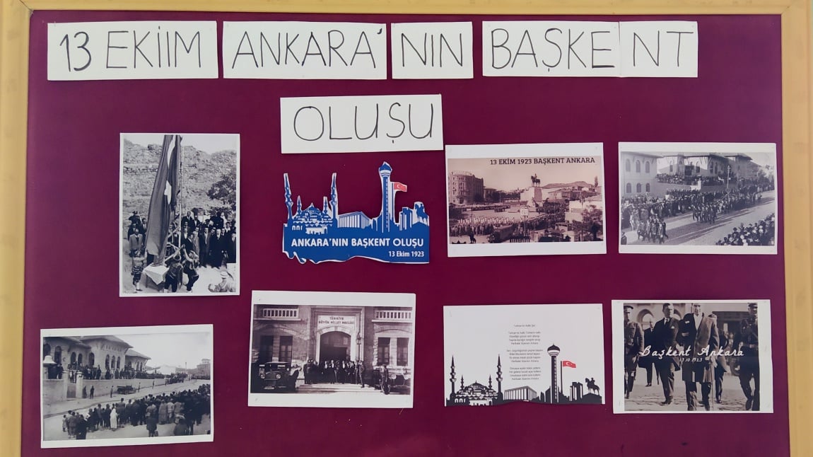 13 Ekim Ankara'mızın Başkent Oluşunu Kutladık