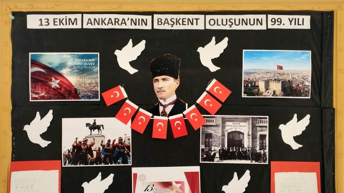13 Ekim Ankara'mızın Başkent Oluşu
